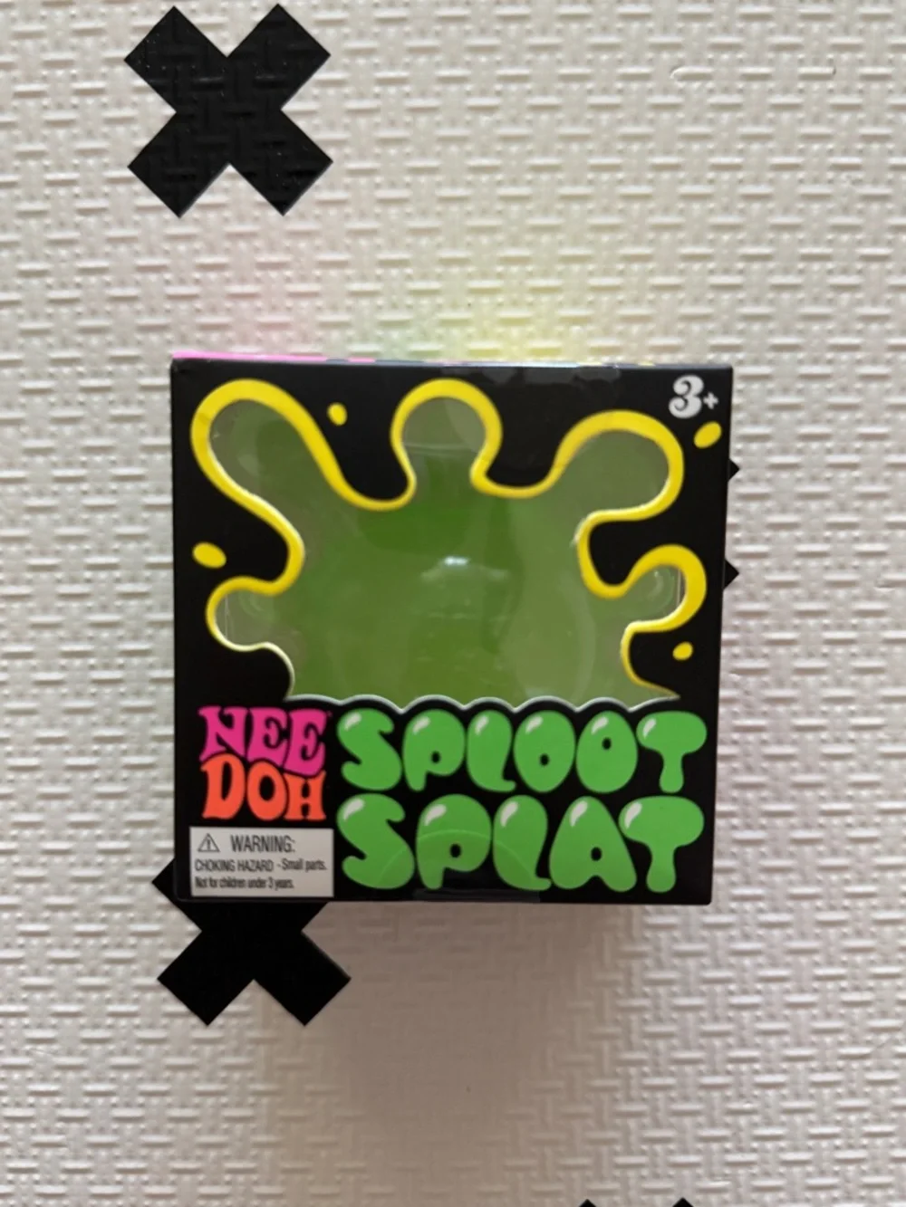 NeeDoh Sploot Splat Squishy Fidget Toy Green NWT